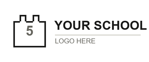 Placeholder for a client school logo